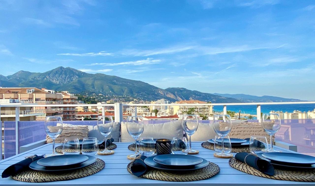 Castiello B&B Roquebrune-Cap-Martin Bagian luar foto